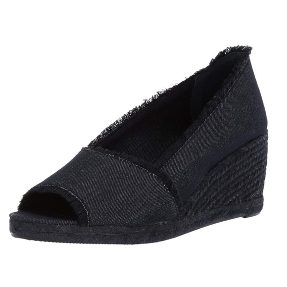 Ralph Lauren Shoes - Lauren by Ralph Lauren Womens  Fabric Peep Toe, Dark Blue NWOT